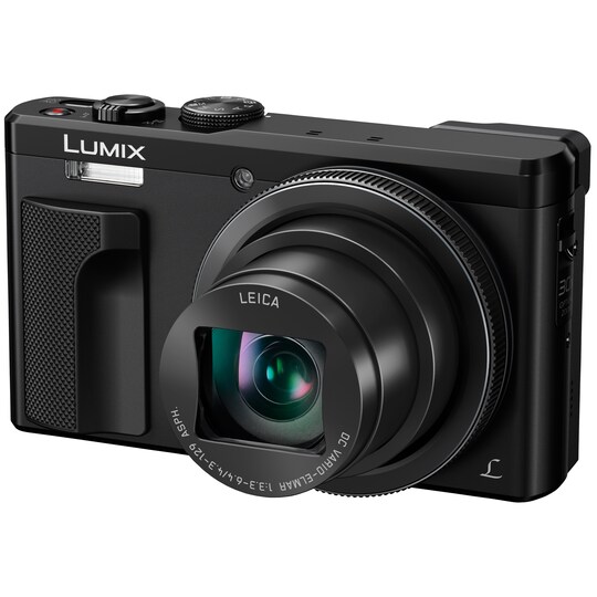 Panasonic Lumix DMCTZ80 ultrazoom Kompaktkamera (svart)