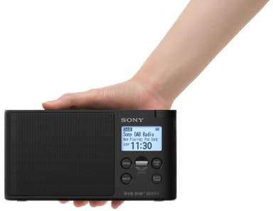 Sony bärbar DAB+/FM-radio XDR-S41D (svart)
