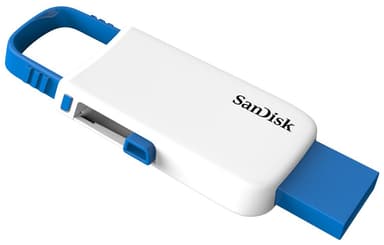 SanDisk Cruzer U Flashminne USB 16 GB (blå)