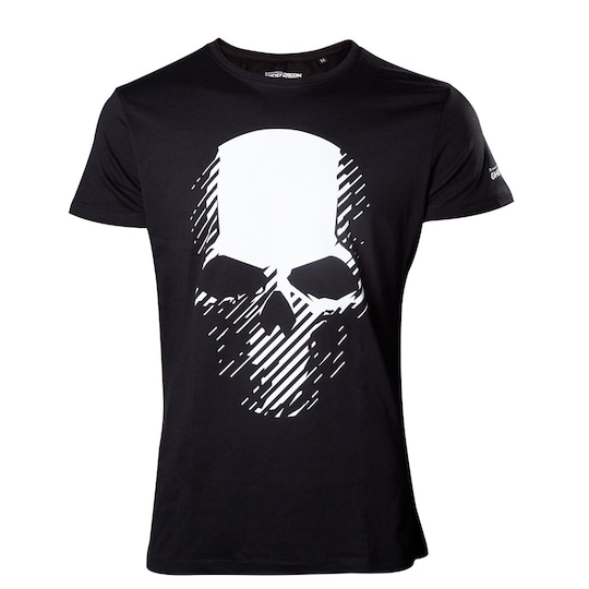 T-shirt Ghost Recon Wildlands skull svart (XXL)