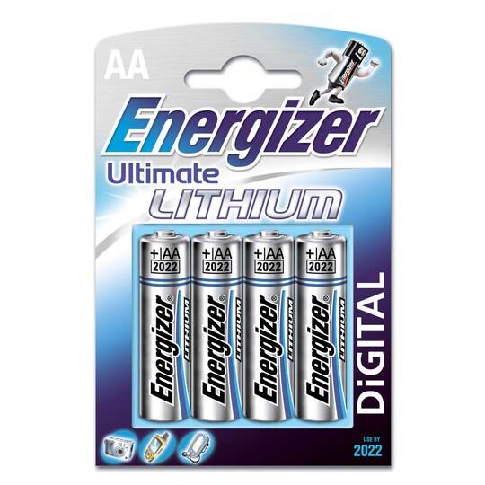 Energizer Ultra Lithium AA batterier 4-pack