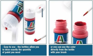 ITALERI Akrylfärg - Dark Earth Ana 617 - 20ml