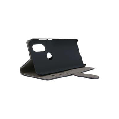 Gear Motorola One Vision plånboksfodral (svart)