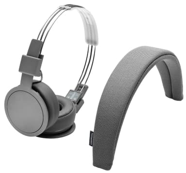 Urbanears Plattan TX on-ear hörlurar (grå)