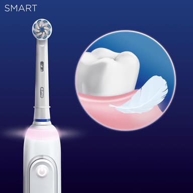 Oral-B Smart Sensitive eltandborste SMARTSSENWH (vit)