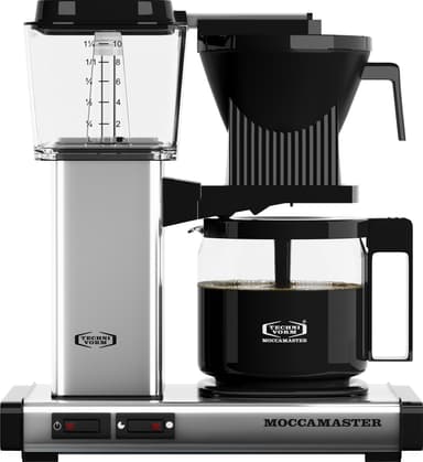 Moccamaster kaffebryggare KBG96AO (polerat silver)