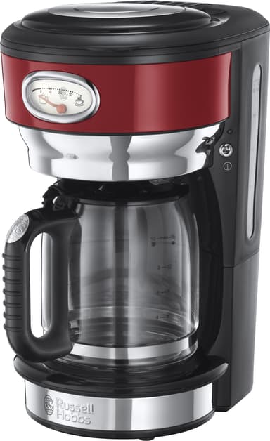 Russell Hobbs Retro kaffebryggare (röd)
