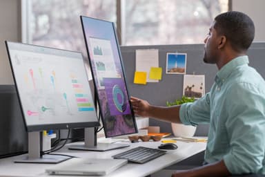 HP EliteDisplay E27q G4 27" bildskärm (svart)