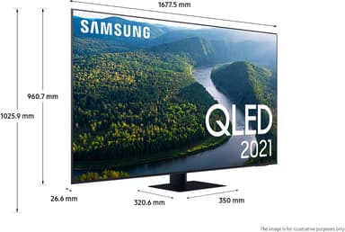Samsung 75" Q77A 4K QLED TV (2021)