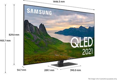 Samsung 65" Q80A 4K QLED TV (2021)