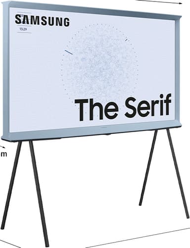 Samsung 43" The Serif LS01T 4K QLED Smart TV (2020/blå)