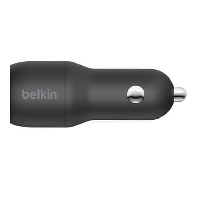Belkin Boost Charge, Automatisk, Cigarr tändare, 1 m, Svart