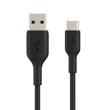 Belkin CAB001BT2MBK, 2 m, USB A, USB C, Svart
