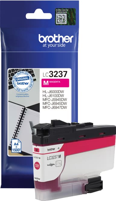 Brother LC-3237M bläckpatron (magenta)