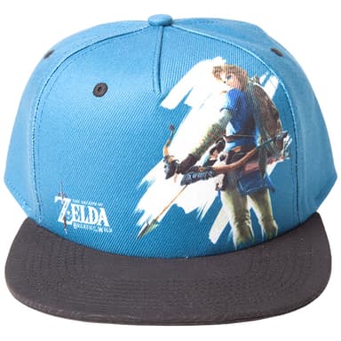 The Legend of Zelda: Breath of the Wild Link character snapback keps