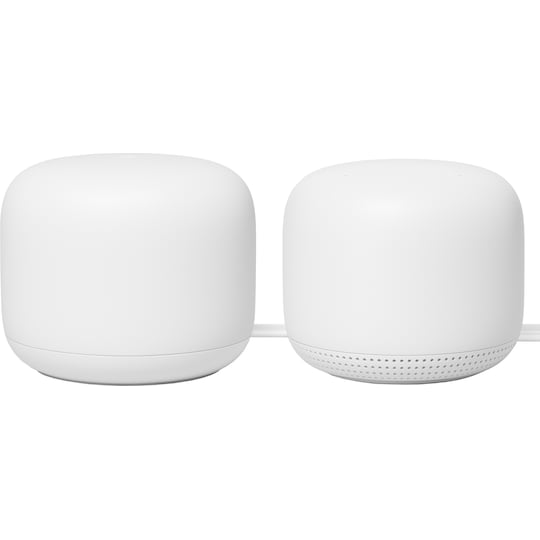 Google Nest WiFi Router och accesspunkt (2 pack)