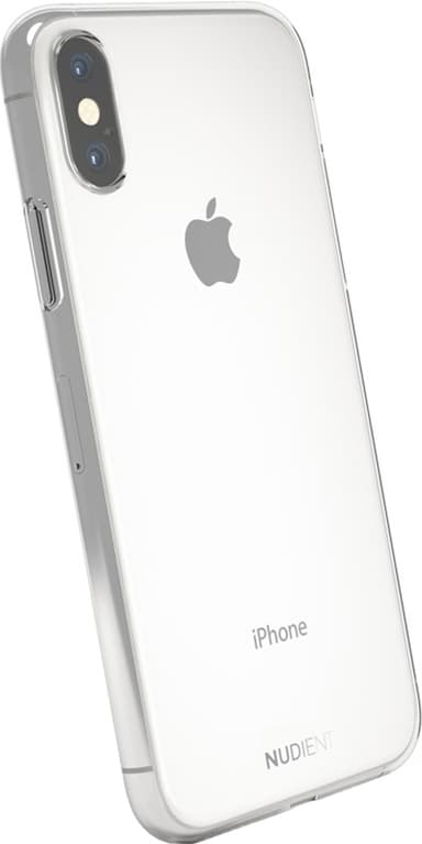 Nudient iPhone Xs fodral (transparent)