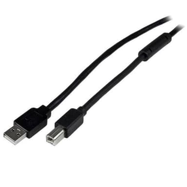 StarTech.com USB2HAB65AC, 20 m, USB A, USB B, USB 2.0, 480 Mbit/s, Sva