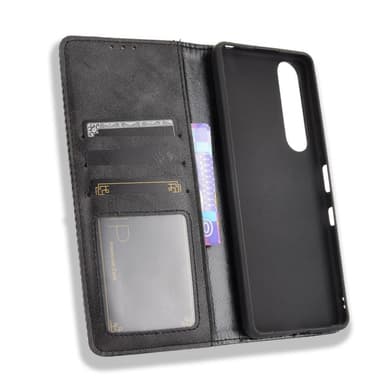 Sony Xperia 1 III Plånboksfodral Svart
