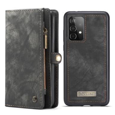 CASEME Samsung Galaxy A52 / A52s Retro plånboksfodral - Grå
