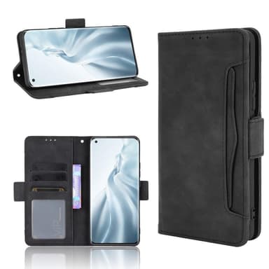 Xiaomi Mi 11 Plånboksfodral  - Svart