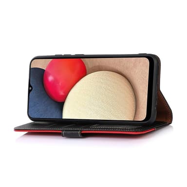 KHAZNEH Samsung Galaxy Xcover 5 Plånboksfodral Röd/Svart