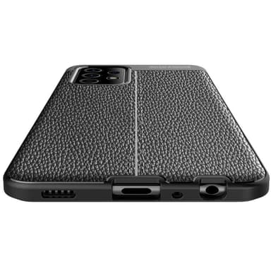 Samsung Galaxy A72 5G TPU skal Litchi Texture - Svart