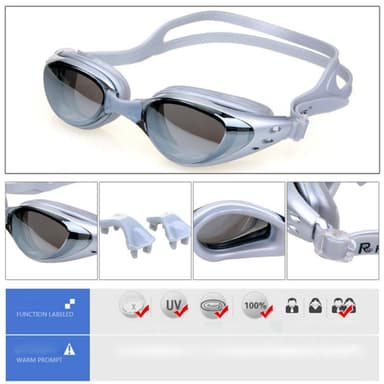 Simglasögon Anti Fog UV Protection - Svart