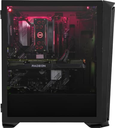 PCSpecialist Tornado A5 XR stationär dator, gaming R5X/16/2512/6600XT
