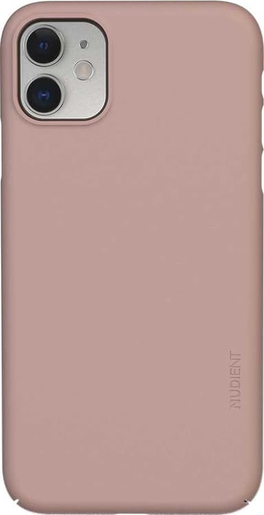 Nudient v2 iPhone 11 tunt fodral (dusty pink)