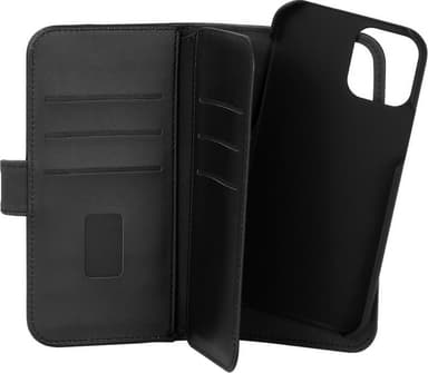 Gear 2-in-1 plånboksfodral för iPhone 12/12 Pro (svart)