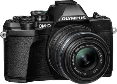 Olympus E-M10 Mark IIIS kompakt systemkamera (svart)