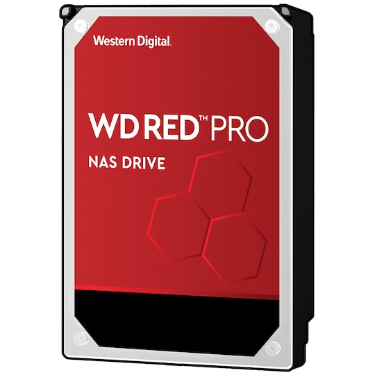 WD Desktop Red Pro 3.5" intern hårddisk för NAS (12 TB)