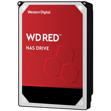 WD Desktop Red 3.5" intern hårddisk för NAS (12 TB)