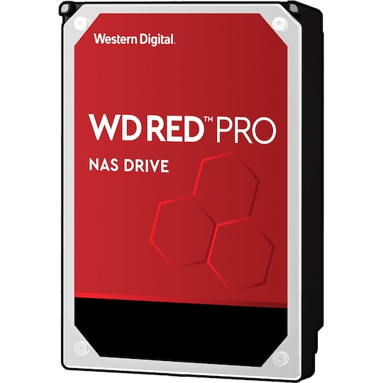 WD Desktop Red Pro 3.5" intern hårddisk för NAS (4 TB)