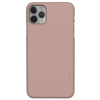Nudient v2 iPhone 11 Pro Max tunt fodral (dusty pink)