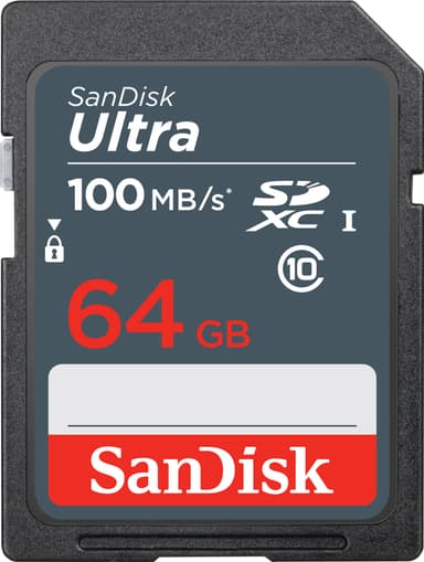 Sandisk Ultra 64GB SDXC minneskort
