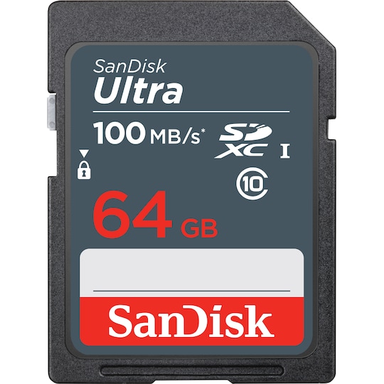 Sandisk Ultra 64GB SDXC minneskort