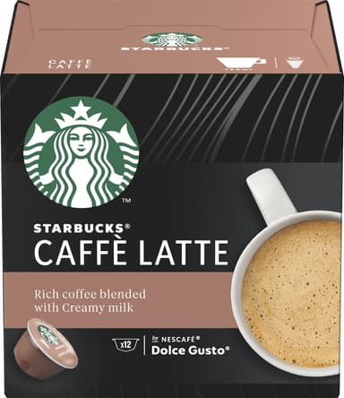Starbucks by NESCAFÉ Dolce Gusto Caffe Latte kaffekapslar 12449229