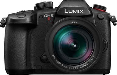Panasonic Lumix GH5 M2 spegellös kamera med 12-60mm Leica-objektiv