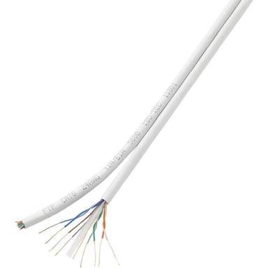 TRU COMPONENTS 1567360 Nätverkskabel CAT 6 F/UTP 8 x 2