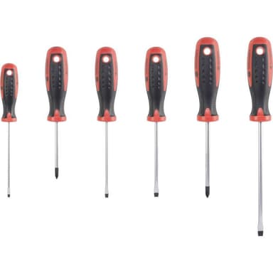 Verkstad Skruvmejsel set 6 delar TOOLCRAFT Spår,