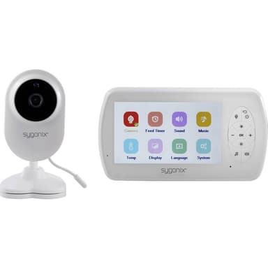 Sygonix HD Baby Monitor SY-4548738 Babymonitor med