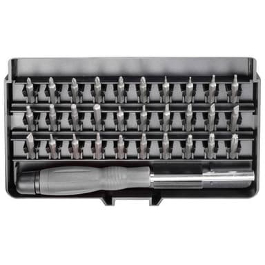 TOOLCRAFT 820935 Bit-Set 31 delar Spår, Stjärnspår