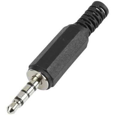TRU COMPONENTS 595196 Hörlursuttag 3.5mm Kontakt hane
