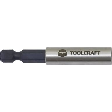 TOOLCRAFT TO-6918741 Bitshållare Länge 60 mm Antrieb