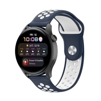 EBN Sport Armband Huawei Watch 3 - Navy/vit