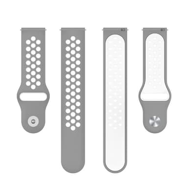 EBN Sport Armband Huawei Watch 3 Pro - Grå/vit