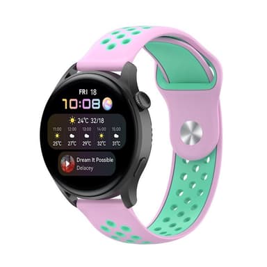 EBN Sport Armband Huawei Watch 3 Pro - Rosa/mint