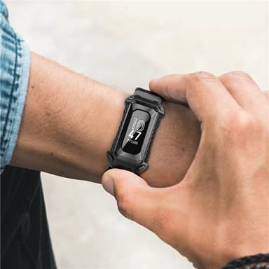 SUPCASE UB Pro Armband Fitbit Inspire 2 - Svart